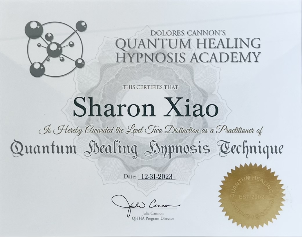 Picture of hypnotherapist certification